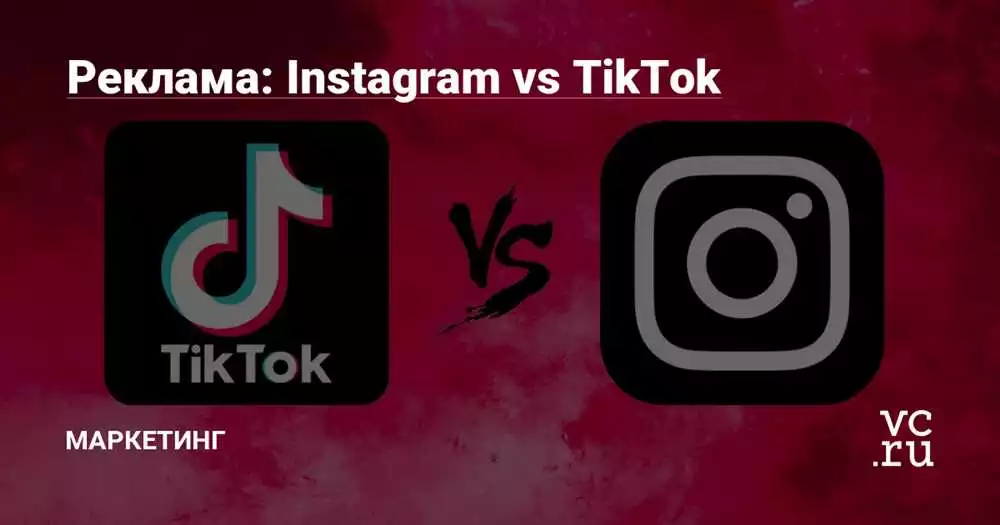 Сравнение видеорекламы в Instagram Facebook и TikTok